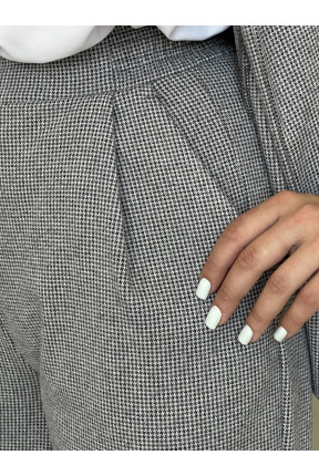 Жіночі широкі штани палаццо з турецького кашеміру. Брюки палаццо на резинці з двома кишенями, пояс на резинці.