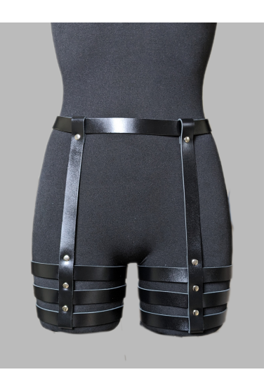 Гартери портупея жіночі на стегна потрійні 126