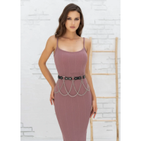 Портупея пояс с цепочками 33