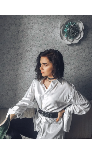 Портупея пояс жіночий широкий зі шкіри 024