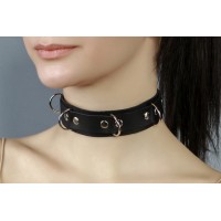 Чокер жіночий з кільцями 04