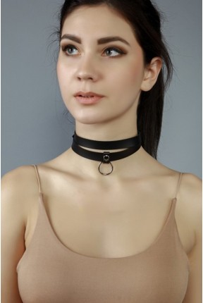 Подвійний жіночий чокер 08