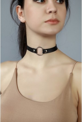 Жіночий чокер з кільцем 15