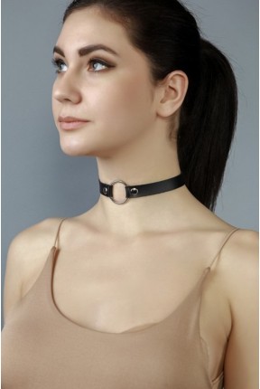 Жіночий чокер з кільцем 15