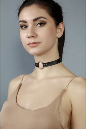 Жіночий чокер з кільцем 15