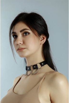 Чокер прикраса з ланцюжками 26