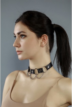 Чокер прикраса з ланцюжками 26