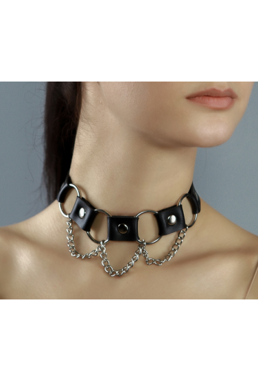 Чокер прикраса з ланцюжками 26