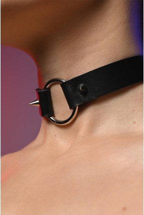 Чокер жіночий з шипами 606