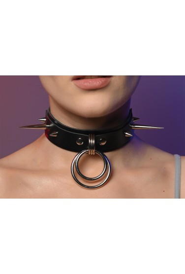 Чокер жіночий з шипами 608