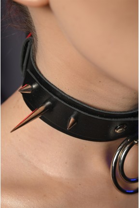 Чокер жіночий з шипами 608