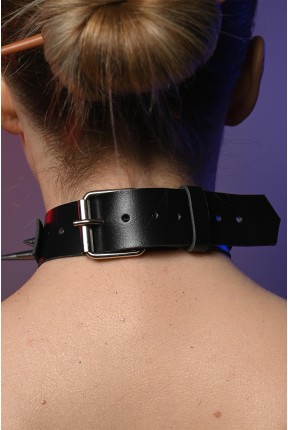 Чокер жіночий з шипами 608