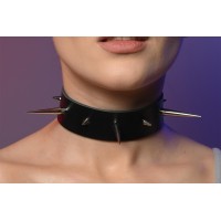 Чокер жіночий з довгими шипами 610