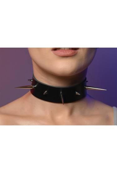 Чокер жіночий з шипами 610