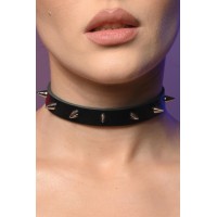 Чокер тоненький жіночий з шипами 613