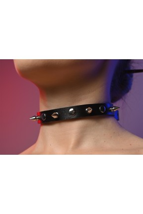 Чокер жіночий з шипами 617