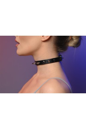 Чокер жіночий з шипами 617