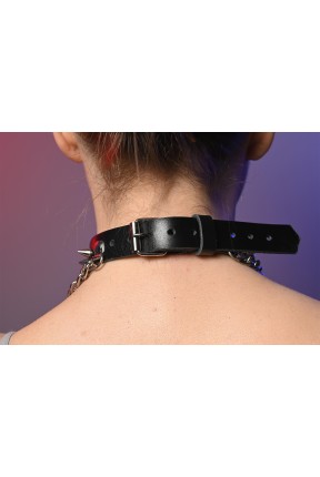 Чокер жіночий з шипами 620