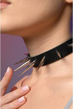 Чокер жіночий з шипами 621