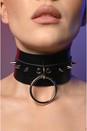 Чокер жіночий з шипами 624