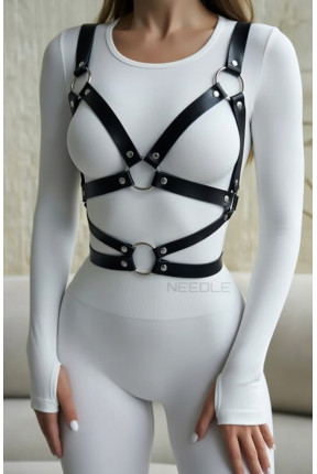 Верх портупея женская с узором на груди 2020