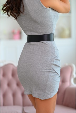 Портупея-пояс черная массивный ремень 53