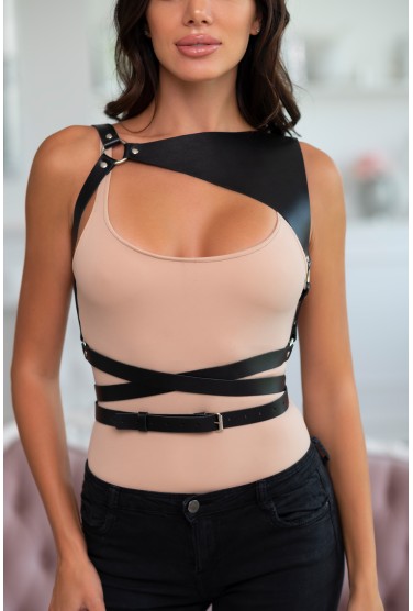 Портупея оборот жіноча на плечі та талію 55