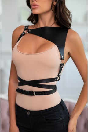 Портупея оборот жіноча на плечі та талію 55