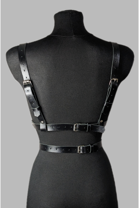 Верх портупея женская с узором на груди 2020