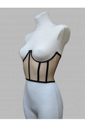 Еластичний щільний корсет жіноча білизна 2039