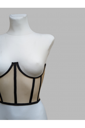 Еластичний щільний корсет жіноча білизна 2039