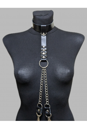 Чокер з браслетами на ланцюжках 2046