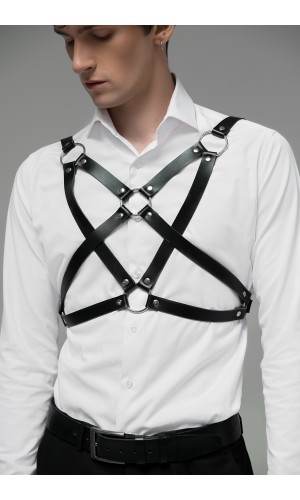 Чоловіча портупея га груди з візерунком 463