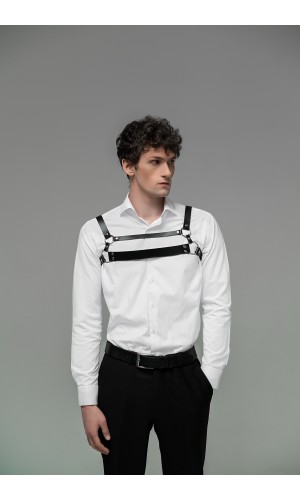 Чоловіча портупея з лямок на груди 472